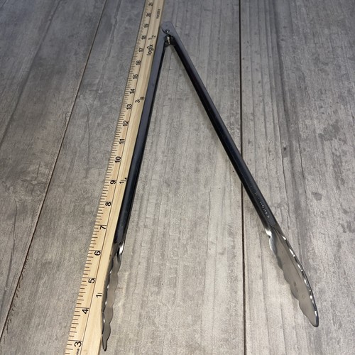 Browne-Halco Foodservice Heavy-Duty Spring Tongs 16" Kitchen Stainless Steel