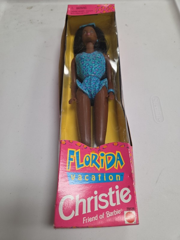 Vintage 1998 Florida Vacation Christie - Friend of Barbie. Box Has Minor Damage 