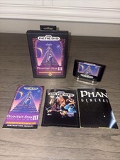 Phantasy Star III Sega Genesis CIB Collector Quality