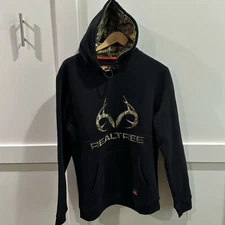 REALTREE Hoodie - Men's size Medium - Black
