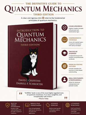 Introduction to Quantum Mechanics 3rd Edition Griffiths Schroeter (HARDCOVER)