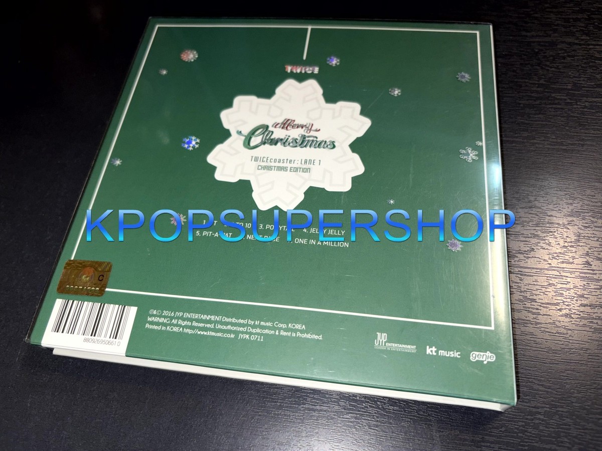 Twice 3rd Mini Album Twicecoaster Lane 1 Christmas Ed CD Regular