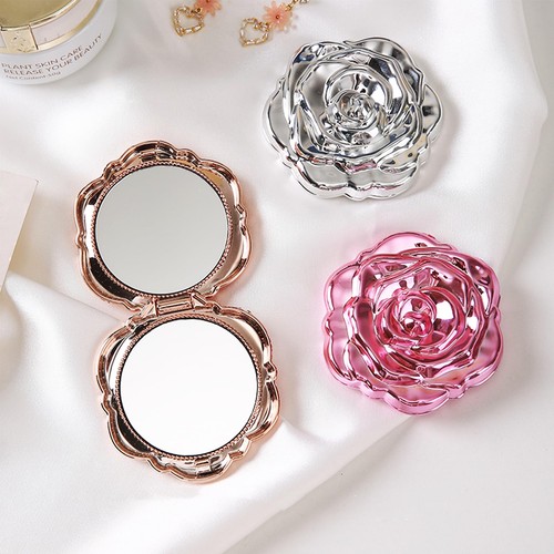 Small Rectangular Makeup Frinnovan 20 Set Rose Compact Mirrors Flower Small Pocket Makeup Small ...