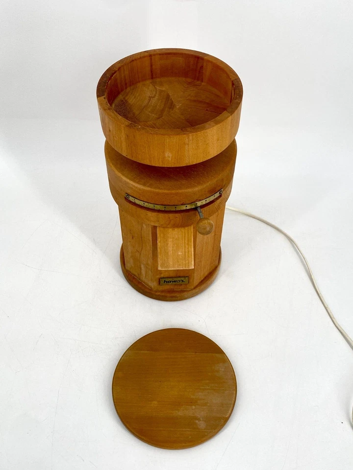 * HAWOS GETREIDEMÜHLE OKTAGON ELEKTRISCHE MÜHLE KERAMIK STEINE - Bild 4 von 4