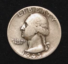 1943-S WASHINGTON QUARTER DBL DIE OBV FS-25-19435-101