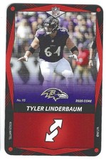 Tyler Linderbaum 2025 UNO Elite Core Edition - Red #115 Baltimore Ravens