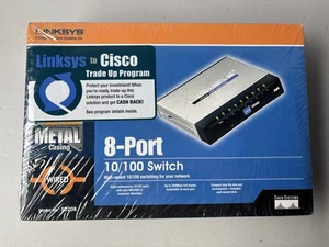 Linksys SD208 Cisco Système Métal 8-Port 10/100 Commutateur réseau nouvelle marque scellée