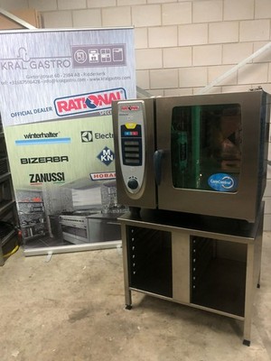 Rational SCC61E Kombidämpfer Care Control Inklusiv Untergestell Selbstreinigung