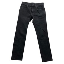 Everlane Women's Jeans 29x28 Black Denim Slim Straight Casual Classic