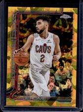 2025-26 Topps Chrome Sapphire Ty Jerome Gold Refractor #/50 Cavaliers