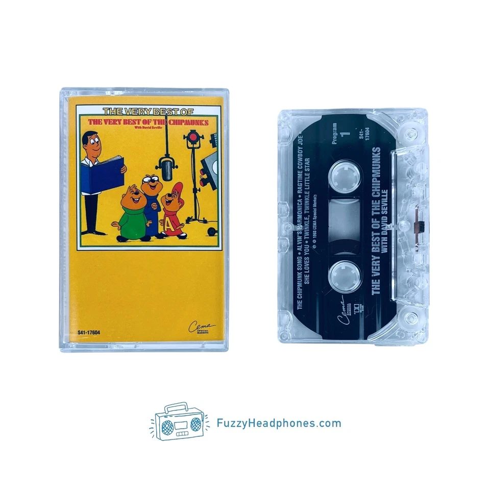 (4) The Chipmunks Cassette Tapes: Urban Chipmunk, Chipmunk Rock, Hollywood - Image 3 of 4