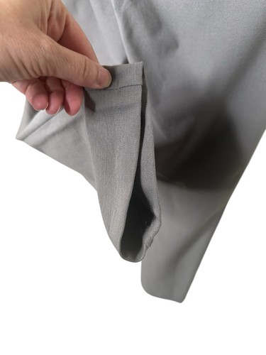 Pantalón al tobillo Eileen Fisher lavable elástico crepé ajustado talla mediana gris - Imagen 4 de 9
