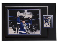 ROSS COLTON TB Lightning Signed 12x17 Custom Matted Card-Photo Display-JSA