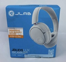 JLab JBuds Lux ANC Wireless Over-Ear Headphones Cloud White'