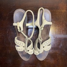 VINTAGE BOTTEGA VENETA INTRECCIATO HIGH HEEL SANDALS. SIZE 37.5 EU
