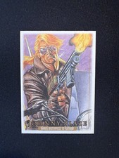2024 SKYBOX Marvel Masterpieces 92 Platinum #2 JOHNNY BLAZE Canvas Upper Deck