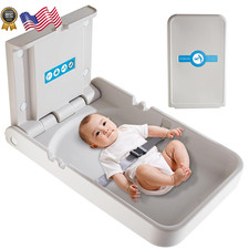 Baby Changing Tables Fold-Down Baby Changing Station Wall-Mounted Vertical Porta
