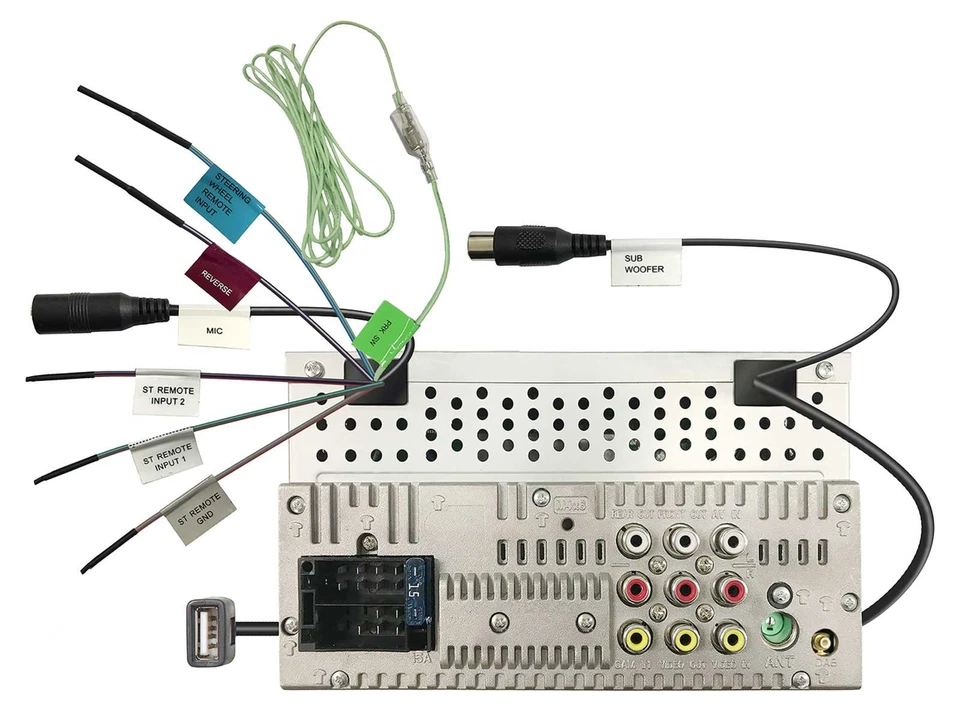 JVC USB Bluetooth MP3 DAB 2DIN Autoradio für Opel Corsa C Meriva Signum Vectra B - Bild 4 von 4