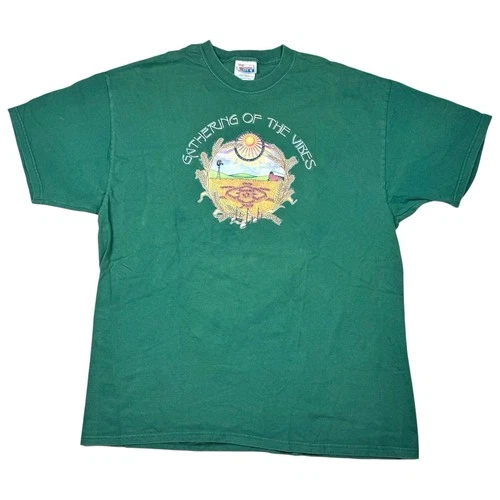 Vintage 2001 Gathering of the Vibes Concert Festival T-Shirt 2000s vintage concert t-shirt, vintage, size XL, single stitch, B+ condition