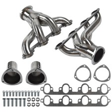 Fits Ford Big Block 429 460 7.0l 7.5l Stainless Shorty Hugger Exhaust Headers Us