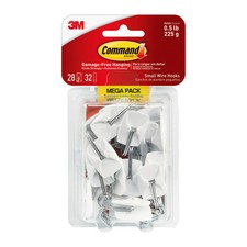 Small Wire Toggle Hooks, 28 Hooks, 32  Strips 0.63 per strip