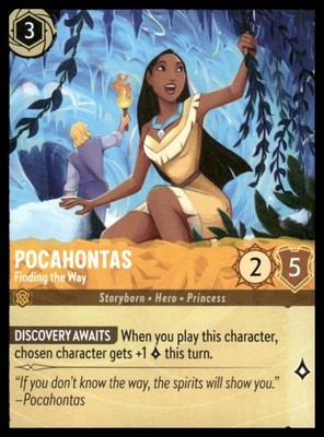 Pocahontas - Finding the Way 8/204 Common Winterspell Lorcana Near Mint