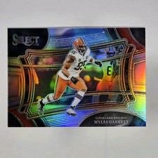 2023 Panini Select - Field Level Myles Garrett #322 Silver Prizm
