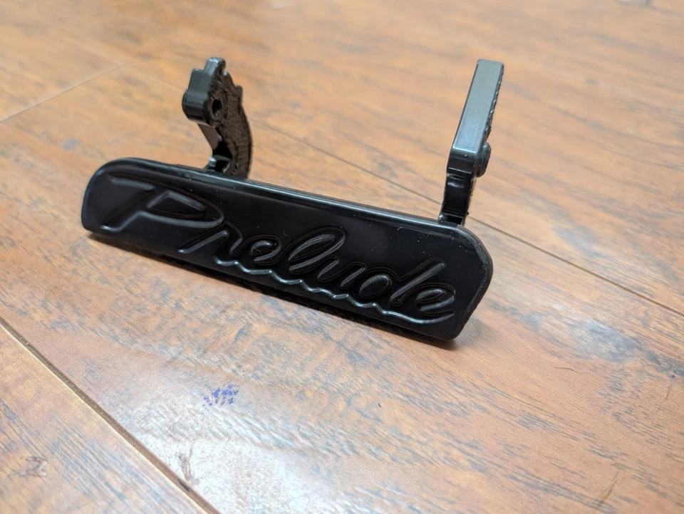  97-01 Honda Prelude coupe Outside Door Handles Pair, Prelude Logo -HANDLE ONLY - Image 3 of 4