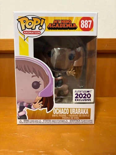 Ochaco Uraraka #887 My Hero Academia Funimation 2020 Exclusive Pop! w Protector