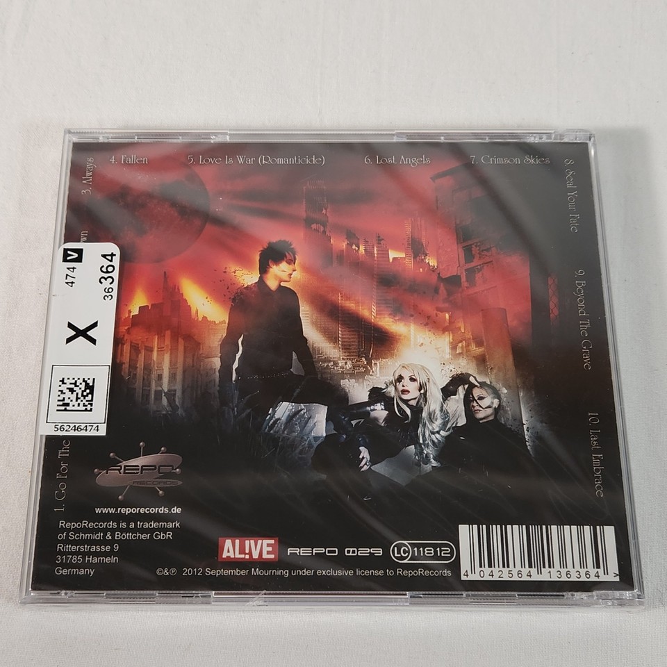 SEPTEMBER MOURNING - Melancholia (CD 2012 Import) Sealed Alt Goth Rock ...