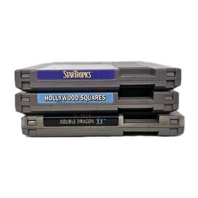 Lotto Nintendo NES Double Dragon 2 Hollywood Squares Startropics testati funzionanti