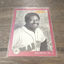 Leaf 1991 Studio Ken Griffey Sr. #113 Seattle Mariners MLB Baseball Card