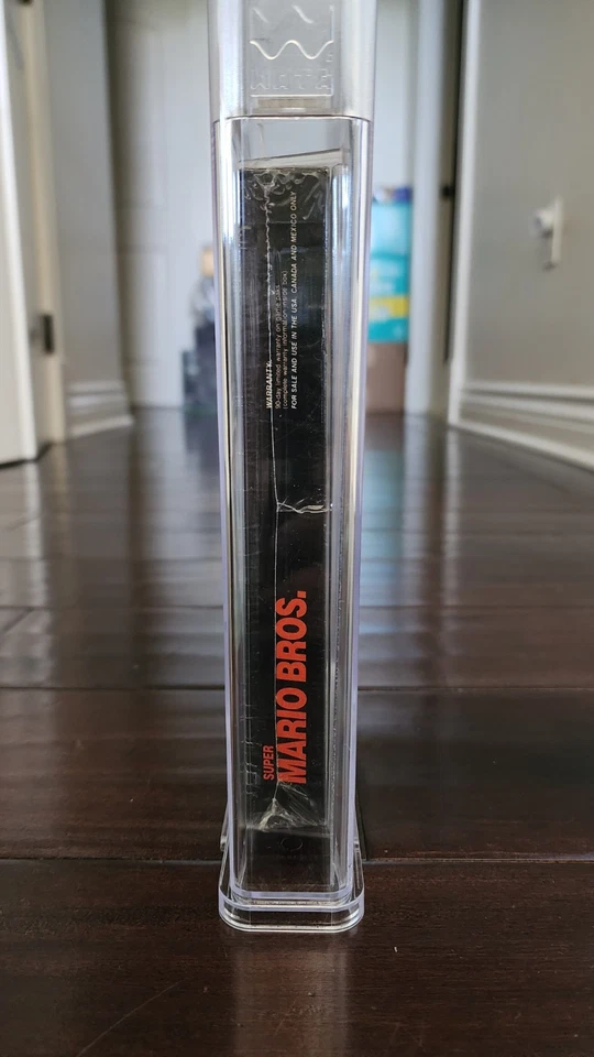 Super Mario Bros. Nintendo NES (WATA 7.5) CIB *promotional copy* Oval SOQ R 1985 - Image 4 of 4