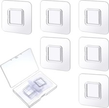 6 PCS Shower Phone Holder, Self-adhesive Sticker Replacement, Wall Mounted