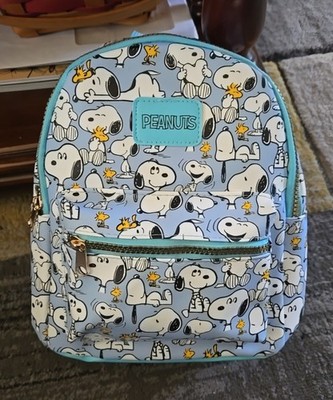 Peanuts Snoopy and Woodstock Backpack Purse New with Tags