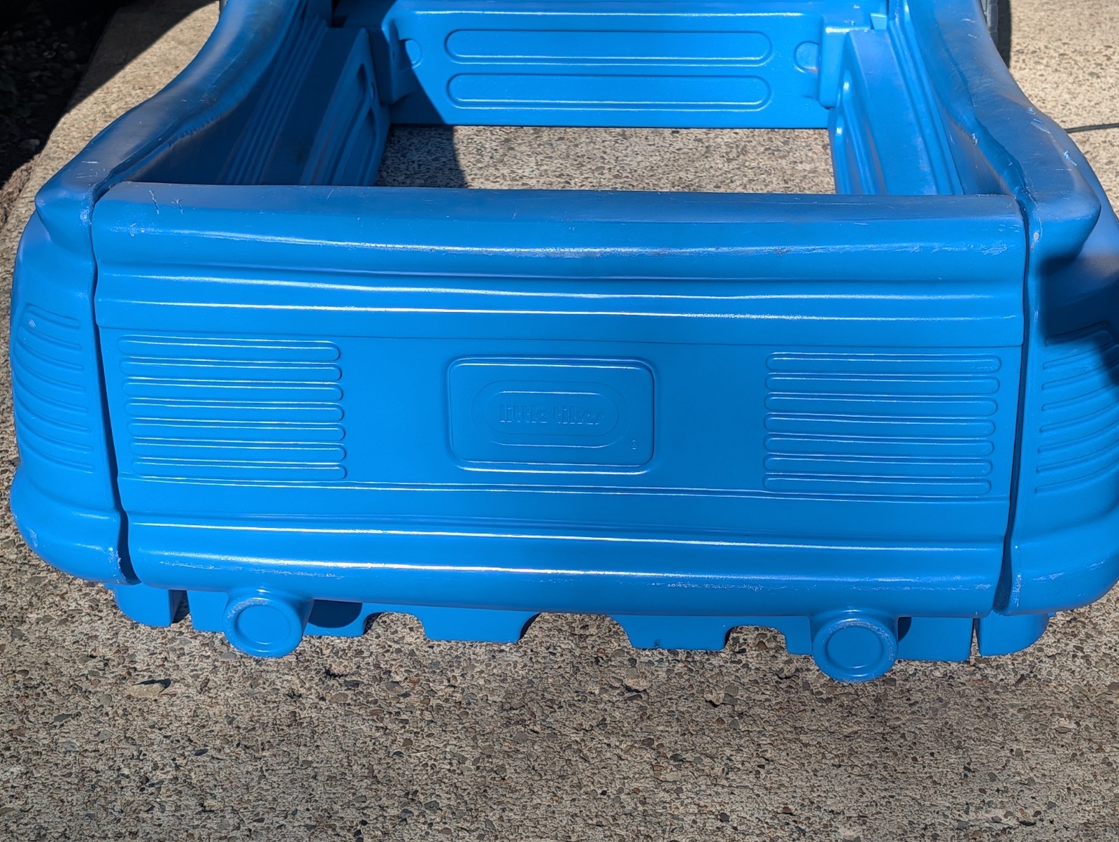 Little Tikes Blue Race Car Bed Kids Sports Frame