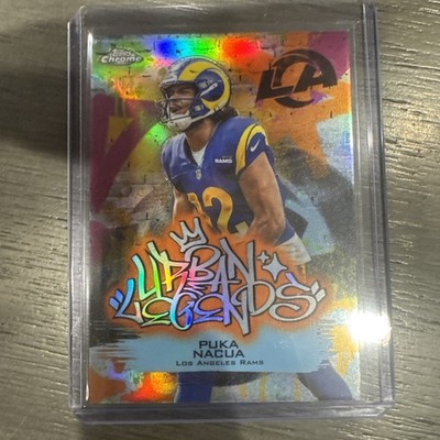 2025 Topps Chrome Football Puka Nacua Urban Legends Case Hit SP