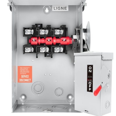 #ad Disconnect Switch 60 Amp 3 Pole NEMA 3R Indooramp;Outdoor 10 Year Warranty $73.18