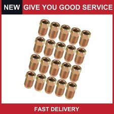 Universal Brake Line Nut Fittings 316 Steel Brake Line Tubing Pack Of 20