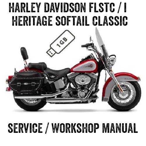 2002 Harley FLSTC Heritage Softail Classic Workshop Service Manual