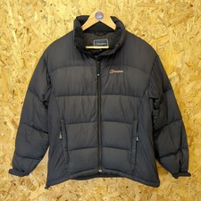 Berghaus Black 700 Padded Puffa Jacket Goose Feather Down Lightweight Womens 16