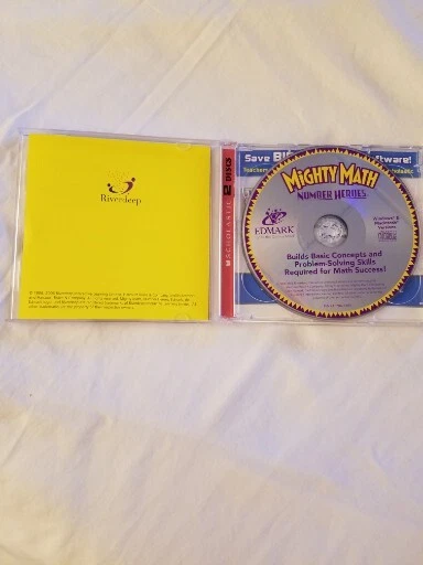 Edmark 2 Disc Mighty Math, Number Heros And Calculating Crew CD ROM Ages 8 & Up - Image 2 of 4