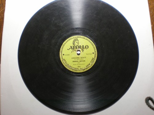 MAHALIA JACKSON-(78) Apollo 194 ; "Amazing Grace / Tired" - Picture 2 of 8