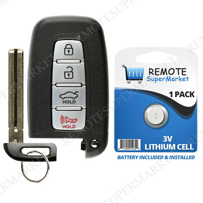 Replacement for Hyundai 2011-2015 Azera Sonata Remote Car Smart Key Fob ...