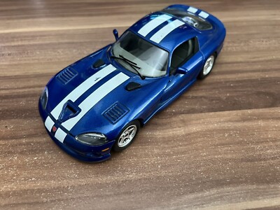 Bburago - Dodge Viper GTS Coupé - Blau - Modell 1:24