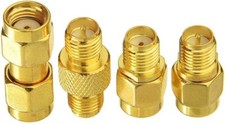 SMA Female/Male to RP-SMA Female/Male RF Coaxial Coax Adapter Connector Kit