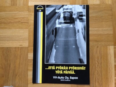 Prospekt MAN LKW G90 M90 F90 ca. 1990 Broschüre Brochure Catalog Katalog