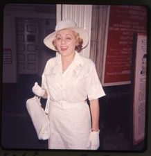 Lillian Roth Candid 1960s Broadway Theatre Event Original 120 Film Transparency 