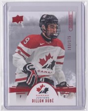 2016 UD TEAM CANADA JUNIORS EXCLUSIVES 103/175 DILLON DUBE #57 CALGARY FLAMES