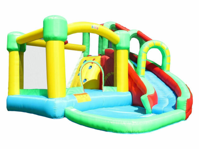bebop spin combo large bouncy castle and water slide Ocean Shark Commercial Grade Bounce House with Pool It’s sure to be a summer hit 7 in 1 Inflatable Water